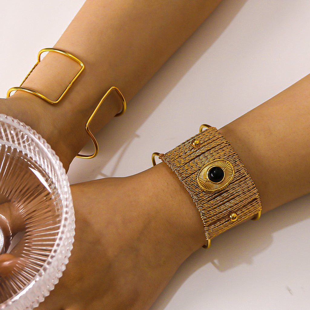 Mystic Eye Cuff Bracelet