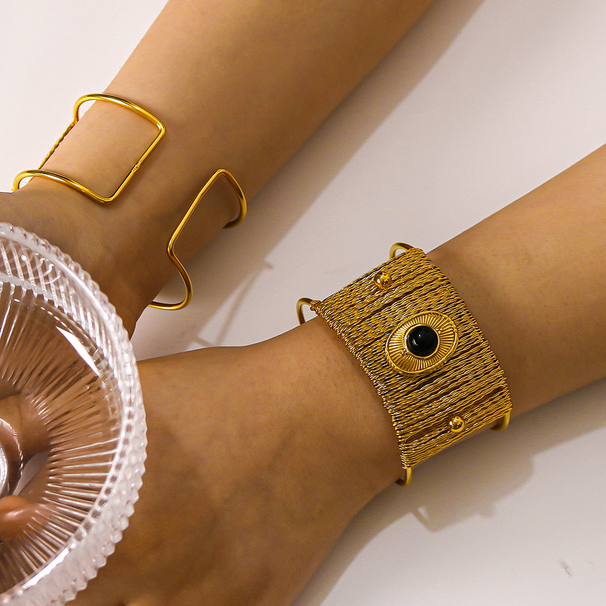 Mystic Eye Cuff Bracelet