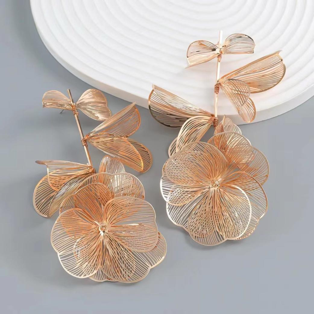 Floral Cascade Earrings