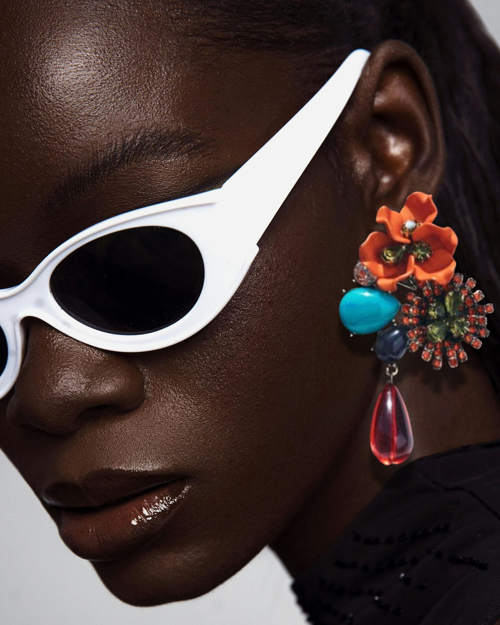 Exquisite Botanical Statement Earrings