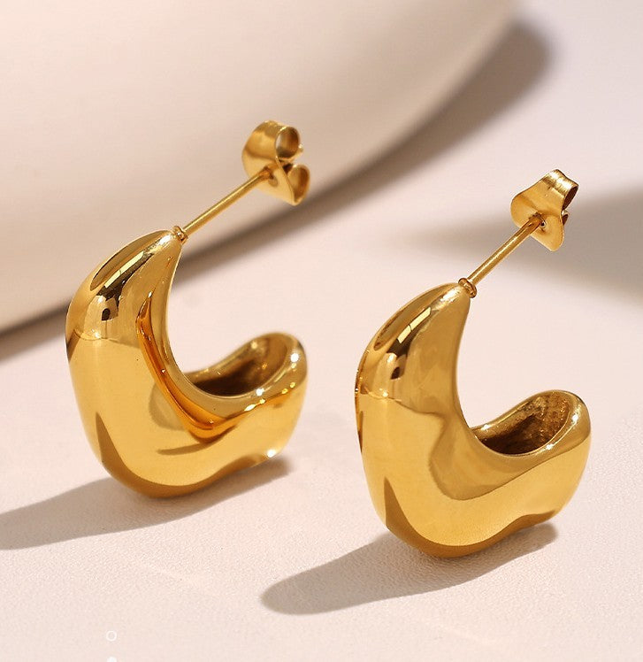 Radiant 3-in-1 Pearl Drop Hoop Earrings
